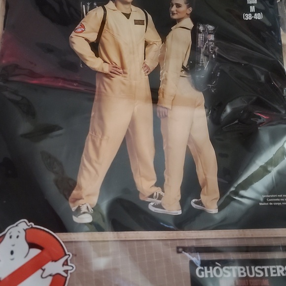 Ghostbusters 80s Movie Deluxe Costume Adult Unisex size M/ 38-40 - Picture 1 of 7